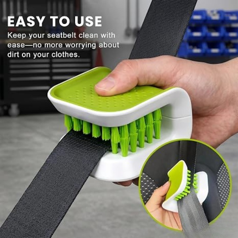 Dirt Brush Interior - Autostoelriemreinigingsborstel, ergonomische U-vormige zachte borstel met